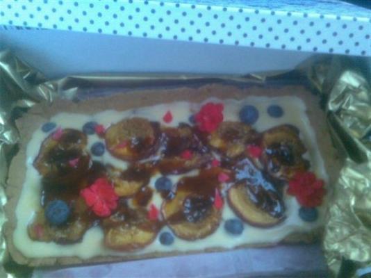 gebraden nectarine taart