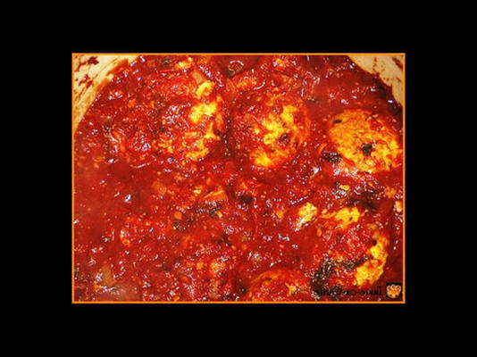 crock pot tomatensaus tofall spaghetti