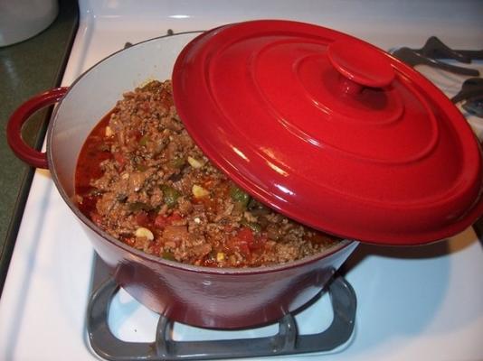 rachael ray's geroosterde poblano steak chili