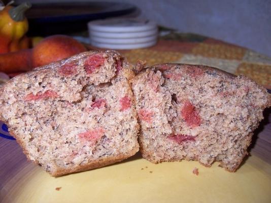 seizoen afgehakte vinger bananen muffins (vetarm)