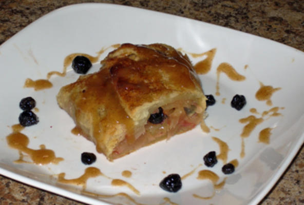 chef-kok joey's veganistische apfelstrudel