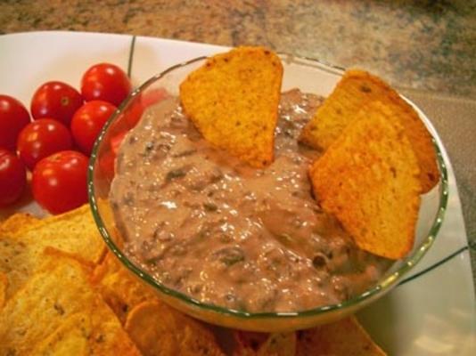 chef-kok joey's zwarte bonen dip