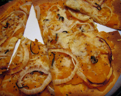 butternut squash rozemarijn pizza