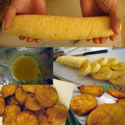 nangka pisang goreng