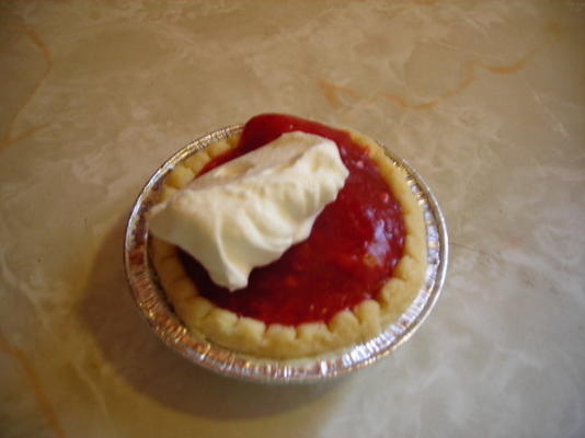 aardbeien en slagroomtaartjes