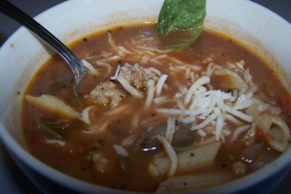 kip tomaat basilicum soep
