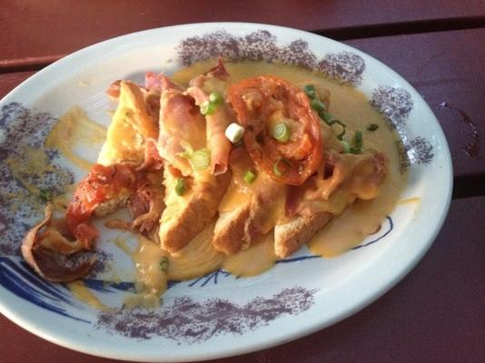 Chowning's taverne Welsh rarebit w / beer