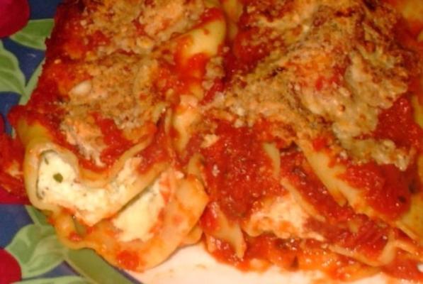 gestroomlijnde manicotti