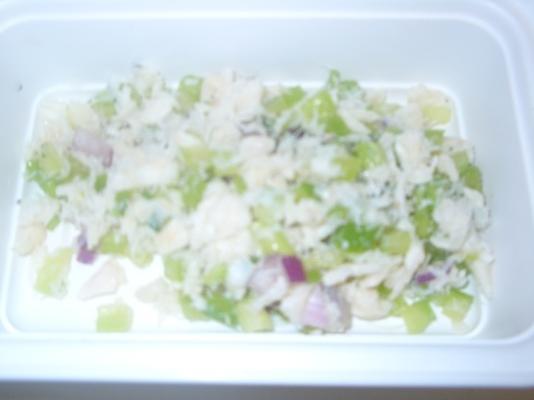 no-mayo krab salade