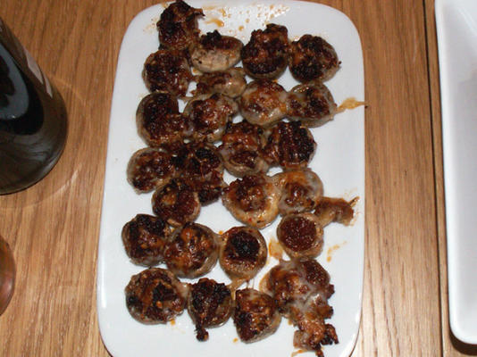 Spaanse gevulde champignons