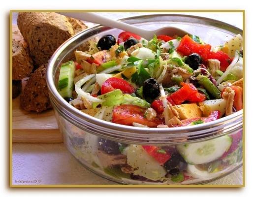 mediterrane salade / salade nicoise