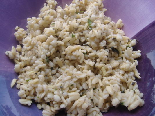 pasta en graanpilaf