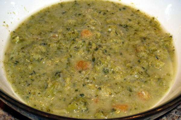 crème van broccoli wokly soup - vetvrij