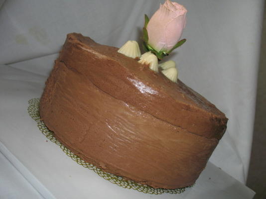 choco-coconut mousse cake