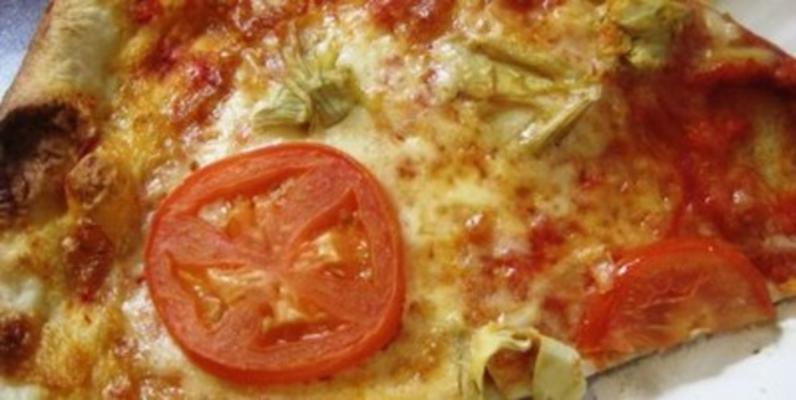 artisjok tomatenpizza