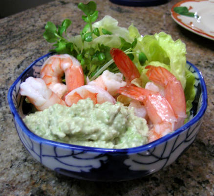 avocado- en tofu-dressing