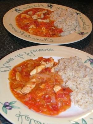 chili kalkoen braadpan