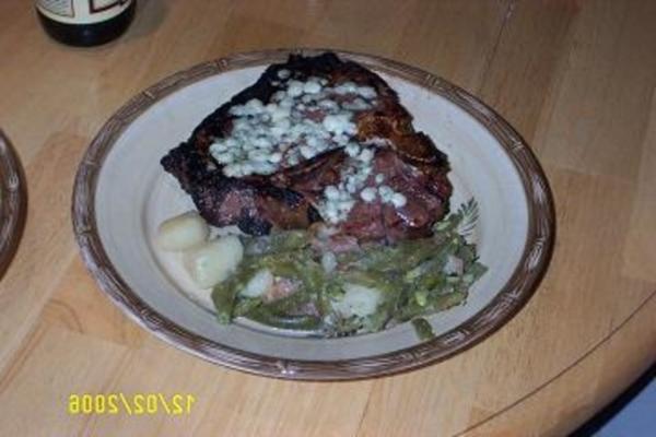 blauwe kaas t-bone steaks