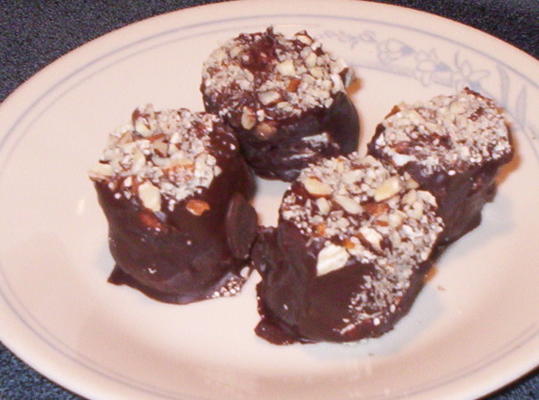 glutenvrije chocolade marshmallow truffels