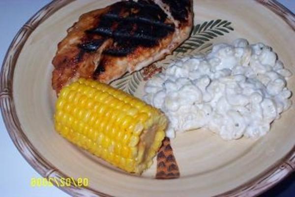 Parmezaanse boerderij pasta salade