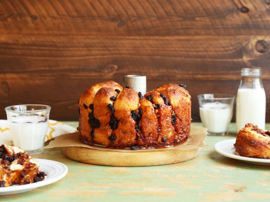 's nachts praline kleverige broodjes