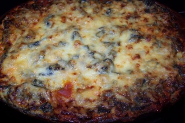 een ander soort plantaardige lasagne