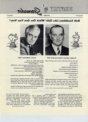 senator barry goldwater's deskundige chili con carne met bonen