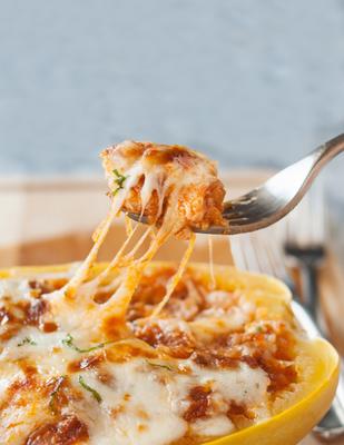 lasagna gevulde spaghetti squash