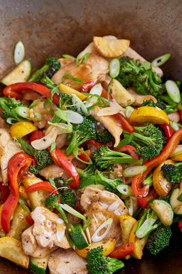 Honey-Garlic Chicken Stir-Fry