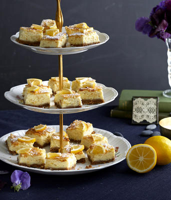 Lemony cheesecake in Duitse stijl