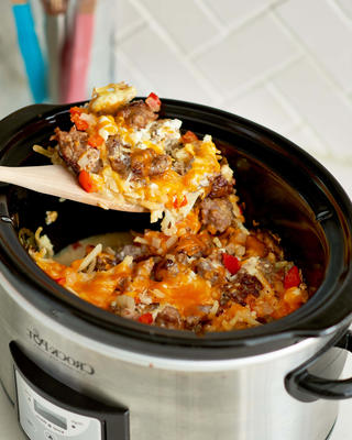 slowcooker hash brown casserole