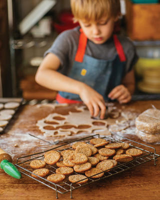 Parmezaanse kaas crackers