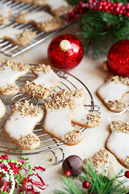 glühwein en koekjes met cider en havermout